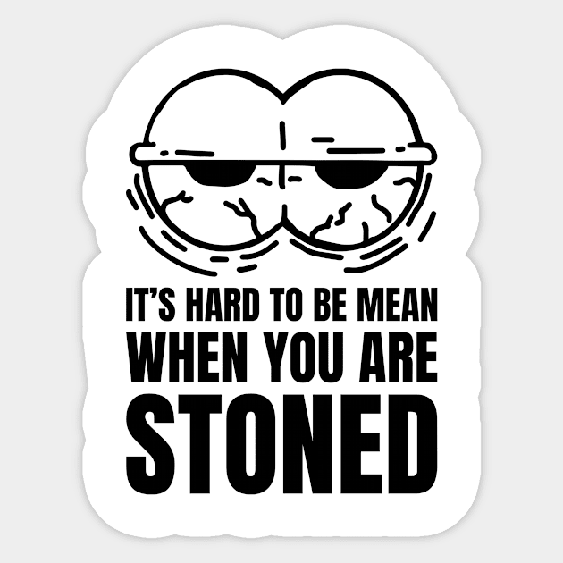 STONED Sticker by FUNNY LIFE